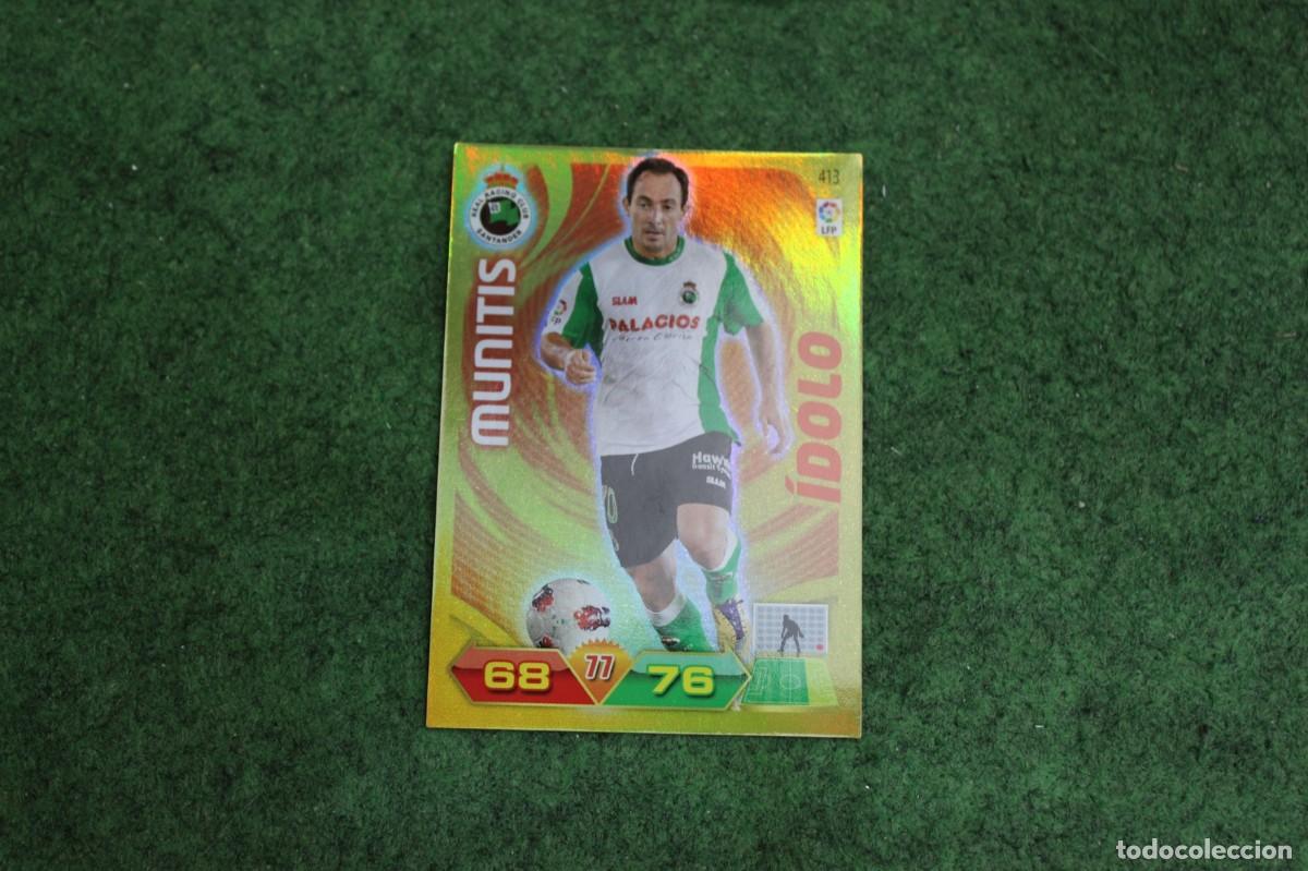 Cromos de f&uacute;tbol: 413 MUNITIS &Iacute;DOLO ADRENALYN XL 2011 2012 11 12 LALIGA SANTANDER