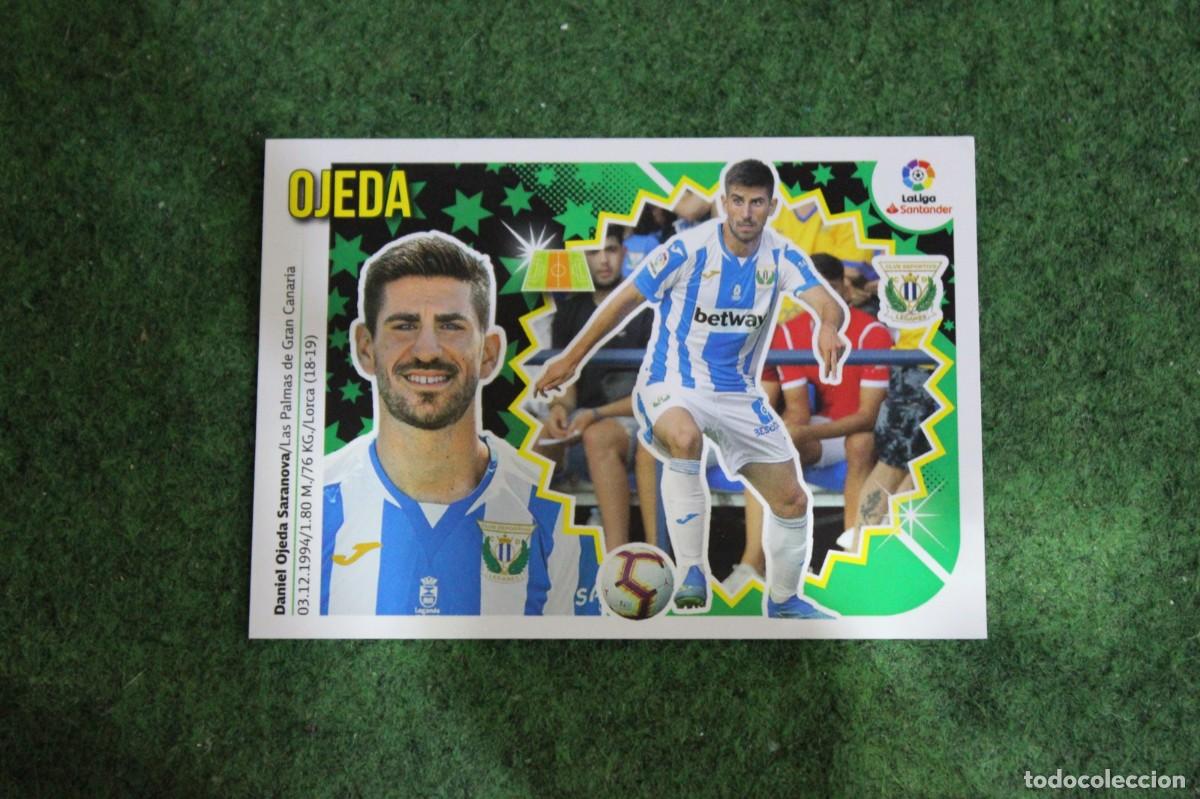 Cromos de f&uacute;tbol: 13 OJEDA CD LEGAN&Eacute;S LIGA ESTE 2018-19 2018 2019 18 19 LALIGA SANTANDER
