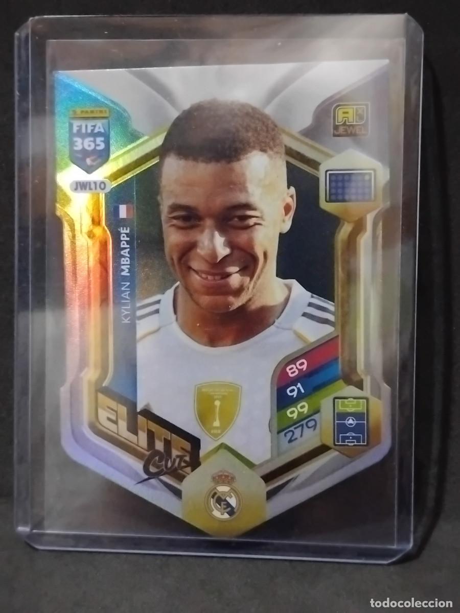 Cromos de f&uacute;tbol: KYLIAN MBAPP&Eacute; ELITE CUT JWL10 - REAL MADRID - ADRENALYN XL FIFA 365 2025 2026 CROMOS FUTBOL 2025-26