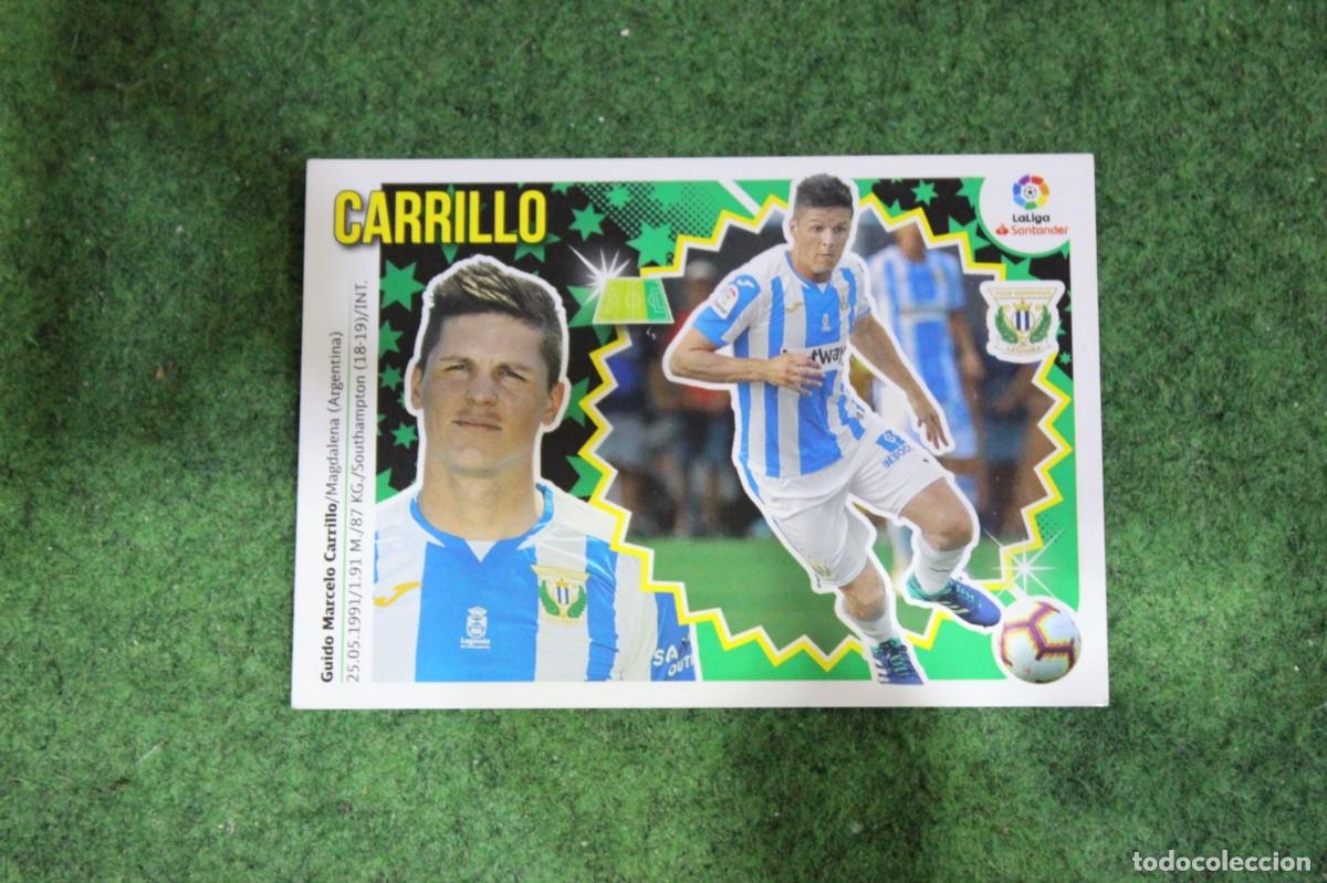 Cartes &agrave; collectionner de Football: 15 BIS CARRILLO COLOCA CD LEGAN&Eacute;S LIGA ESTE 2018-19 2018 2019 18 19 LALIGA SANTANDER