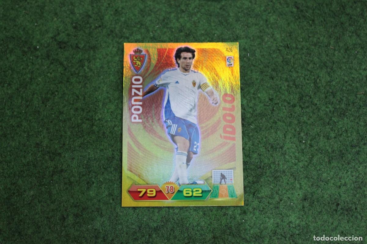 Cartes &agrave; collectionner de Football: 426 PONZIO &Iacute;DOLO ADRENALYN XL 2011 2012 11 12 LALIGA SANTANDER