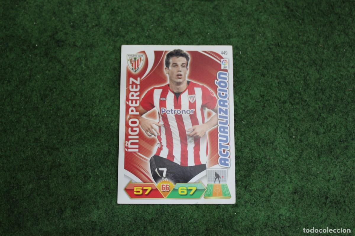 Cartes &agrave; collectionner de Football: 449 &Iacute;&Ntilde;IGO P&Eacute;REZ ACTUALIZACI&Oacute;N ADRENALYN XL 2011 2012 11 12 LALIGA SANTANDER