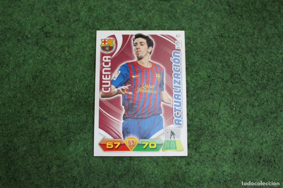 Cartes &agrave; collectionner de Football: 451 CUENCA ACTUALIZACI&Oacute;N ADRENALYN XL 2011 2012 11 12 LALIGA SANTANDER