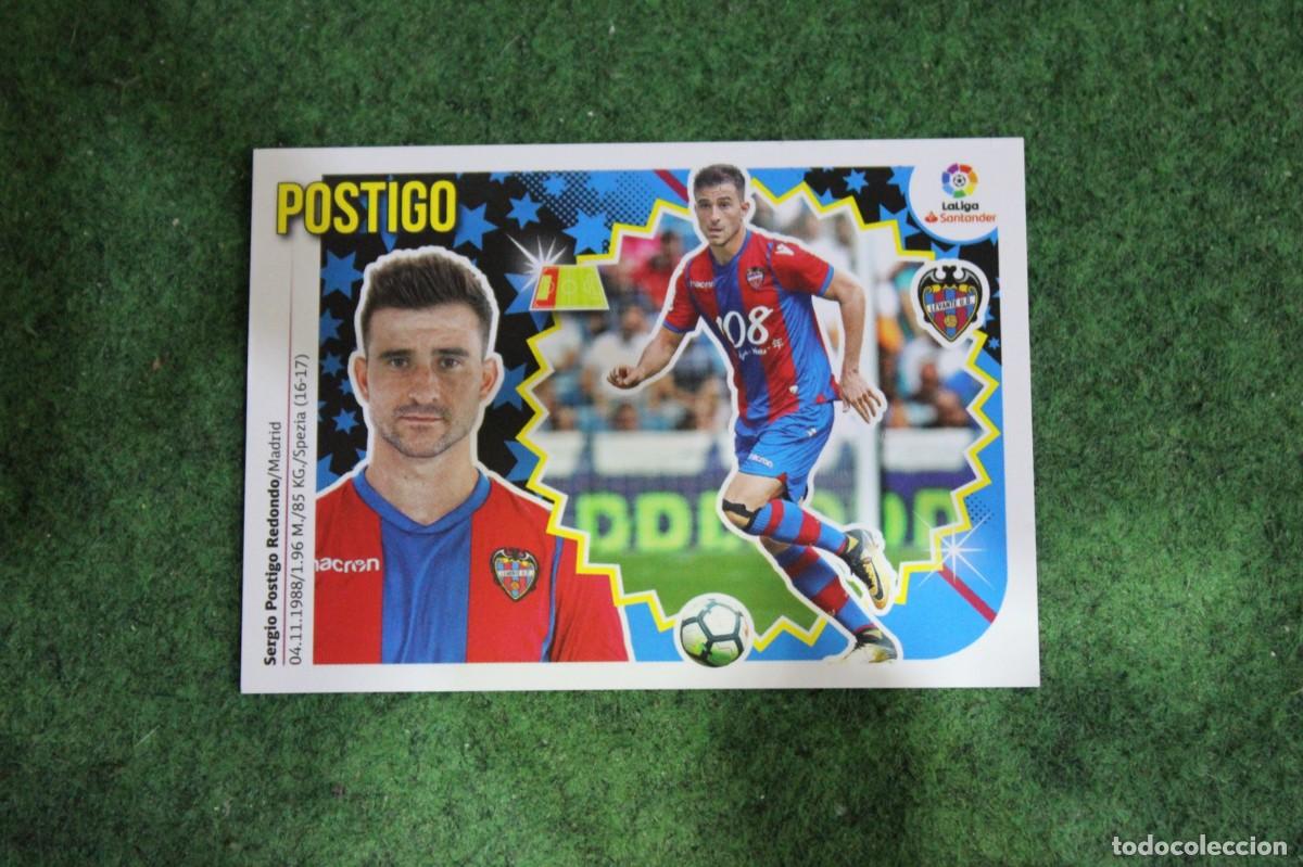 Cartes &agrave; collectionner de Football: 4 POSTIGO UD LEVANTE LIGA ESTE 2018-19 2018 2019 18 19 LALIGA SANTANDER