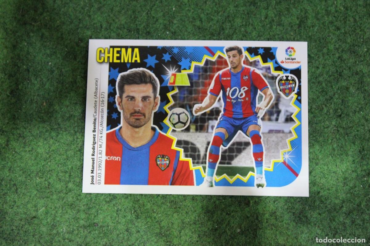 Cartes &agrave; collectionner de Football: 5A CHEMA UD LEVANTE LIGA ESTE 2018-19 2018 2019 18 19 LALIGA SANTANDER