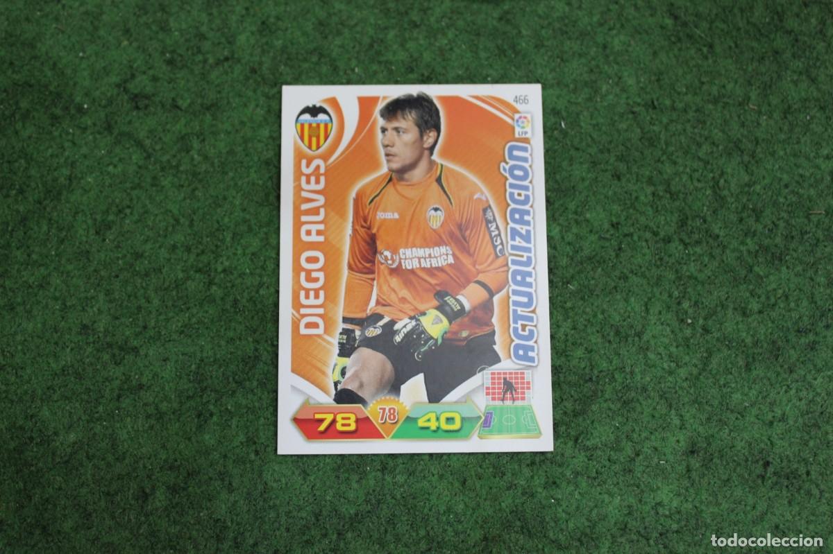 Cromos de f&uacute;tbol: 466 DIEGO ALVES ACTUALIZACI&Oacute;N ADRENALYN XL 2011 2012 11 12 LALIGA SANTANDER