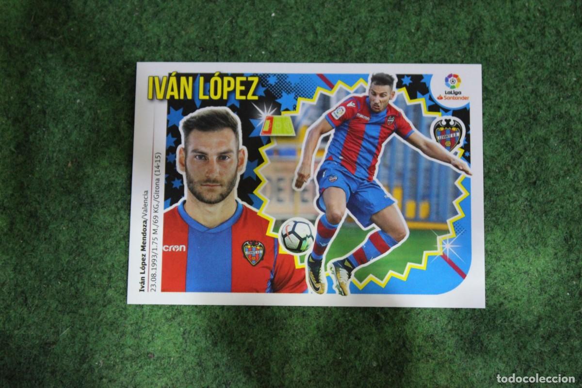 Cromos de f&uacute;tbol: 8B IV&Aacute;N L&Oacute;PEZ UD LEVANTE LIGA ESTE 2018-19 2018 2019 18 19 LALIGA SANTANDER
