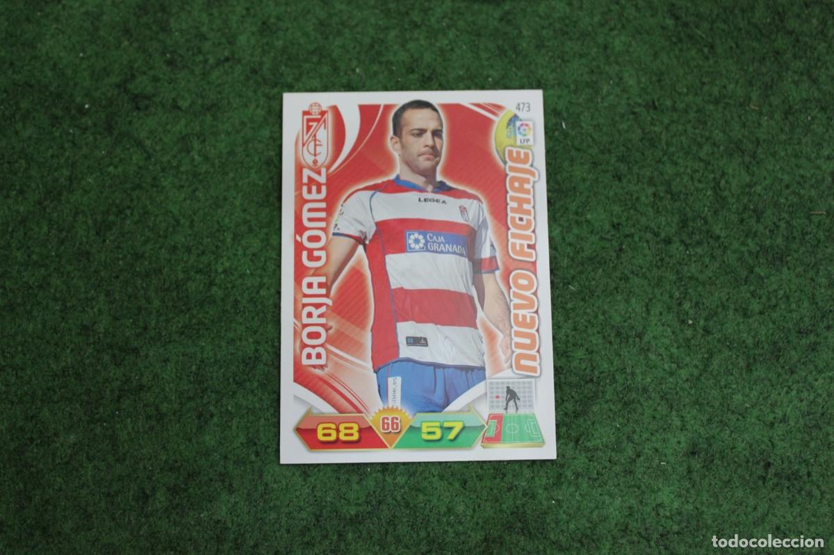 Cromos de f&uacute;tbol: 473 BORJA G&Oacute;MEZ NUEVO FICHAJE ADRENALYN XL 2011 2012 11 12 LALIGA SANTANDER
