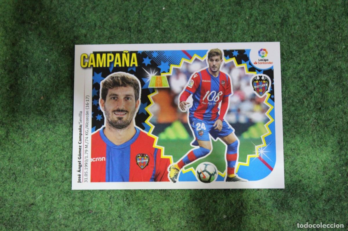 Cromos de f&uacute;tbol: 10 CAMPA&Ntilde;A UD LEVANTE LIGA ESTE 2018-19 2018 2019 18 19 LALIGA SANTANDER