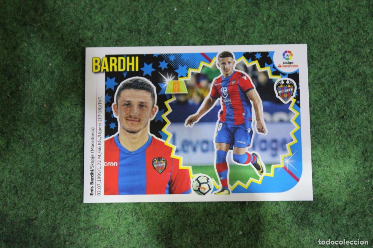 Cromos de f&uacute;tbol: 11 BARDHI UD LEVANTE LIGA ESTE 2018-19 2018 2019 18 19 LALIGA SANTANDER