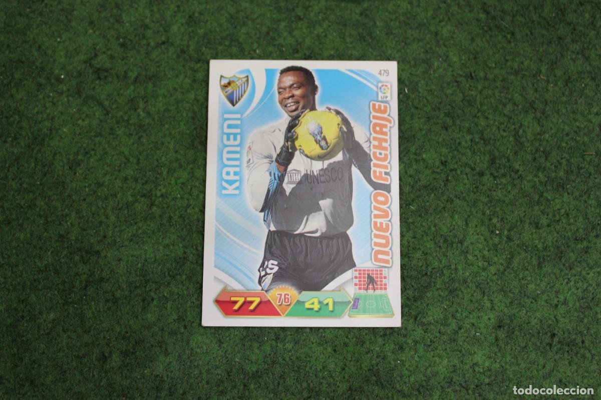 Cromos de f&uacute;tbol: 479 KAMENI NUEVO FICHAJE ADRENALYN XL 2011 2012 11 12 LALIGA SANTANDER