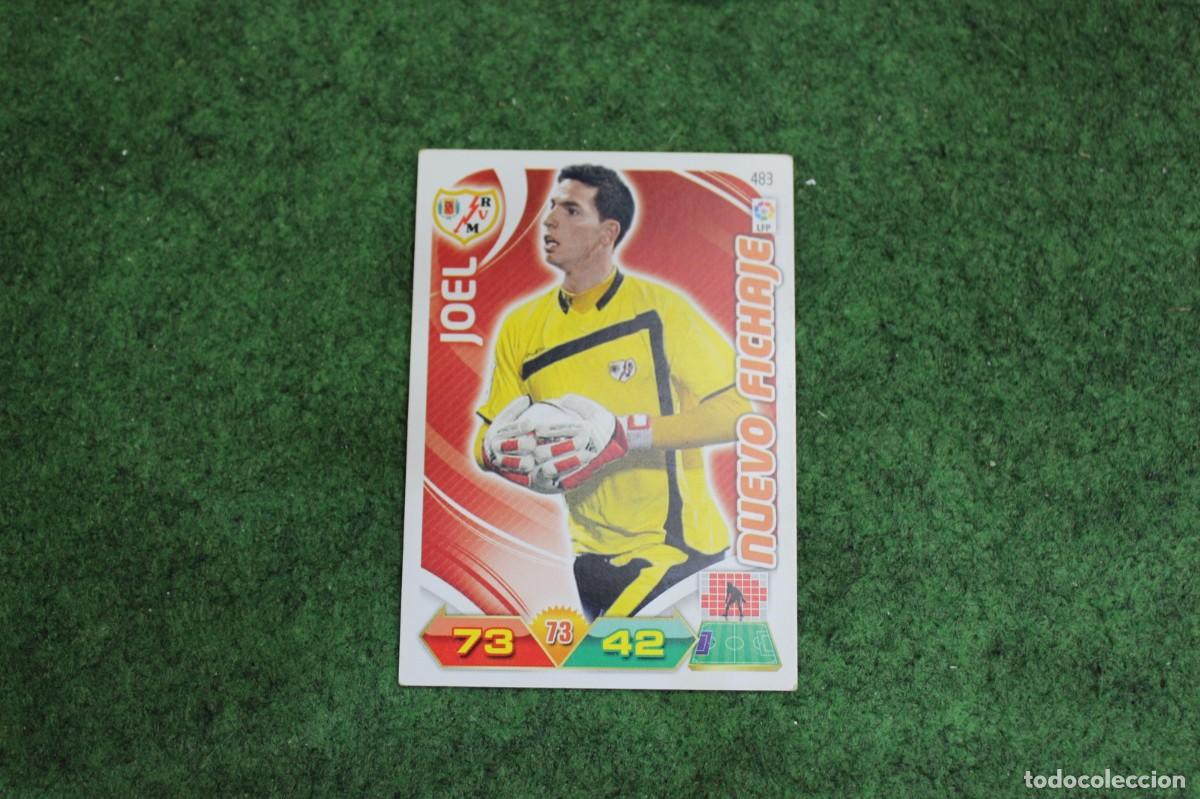 Cromos de f&uacute;tbol: 483 JOEL NUEVO FICHAJE ADRENALYN XL 2011 2012 11 12 LALIGA SANTANDER