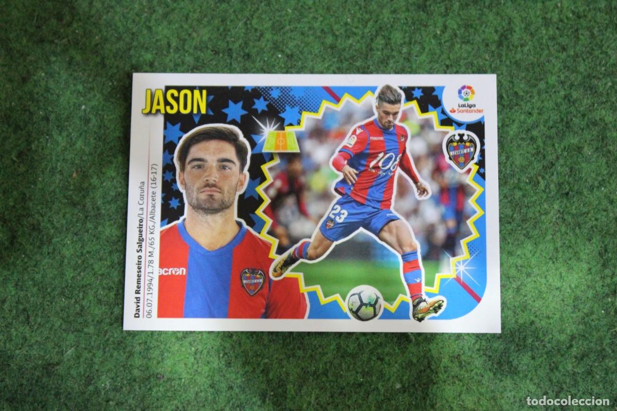 Cromos de f&uacute;tbol: 12A JASON UD LEVANTE LIGA ESTE 2018-19 2018 2019 18 19 LALIGA SANTANDER