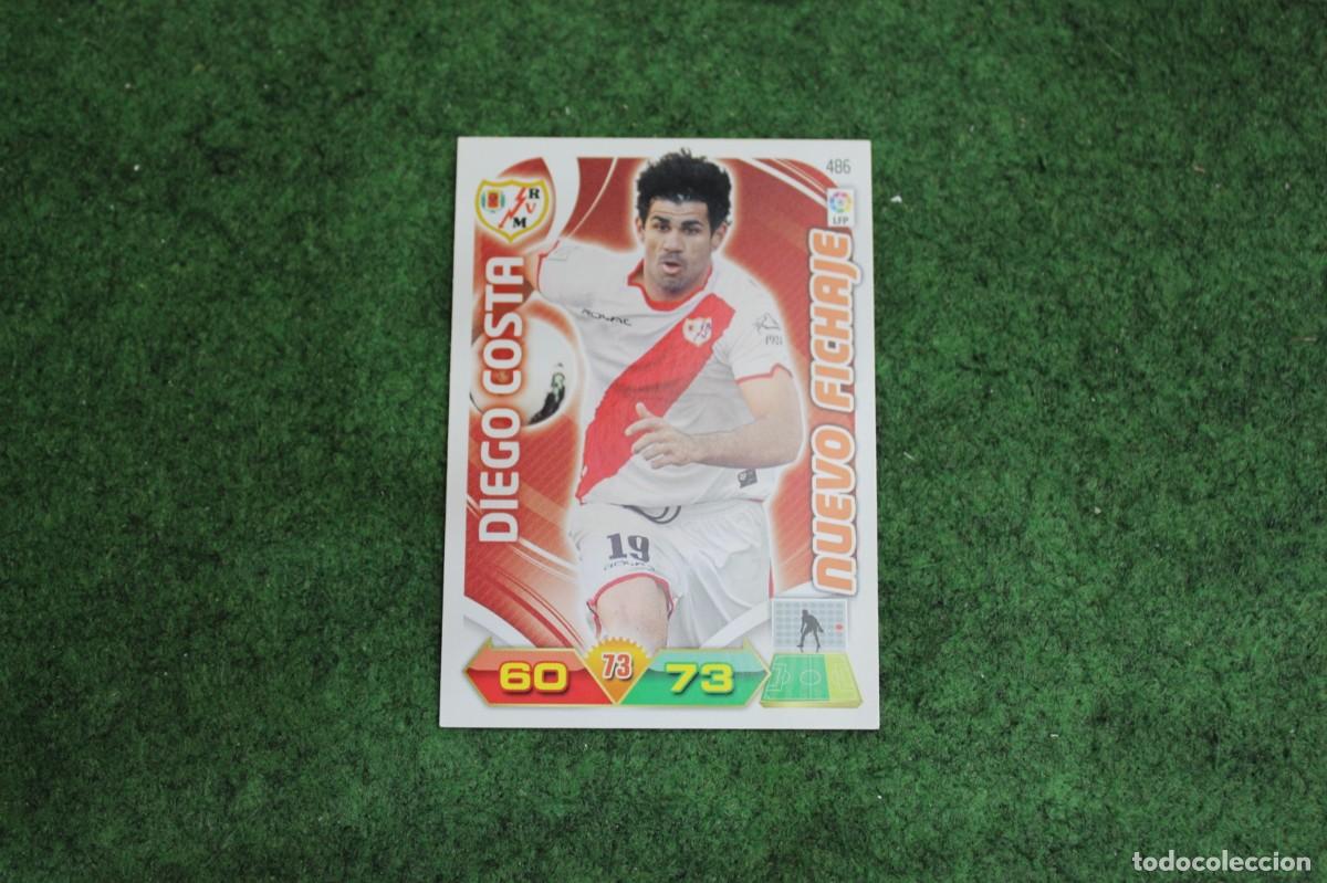 Cromos de f&uacute;tbol: 486 DIEGO COSTA NUEVO FICHAJE ADRENALYN XL 2011 2012 11 12 LALIGA SANTANDER