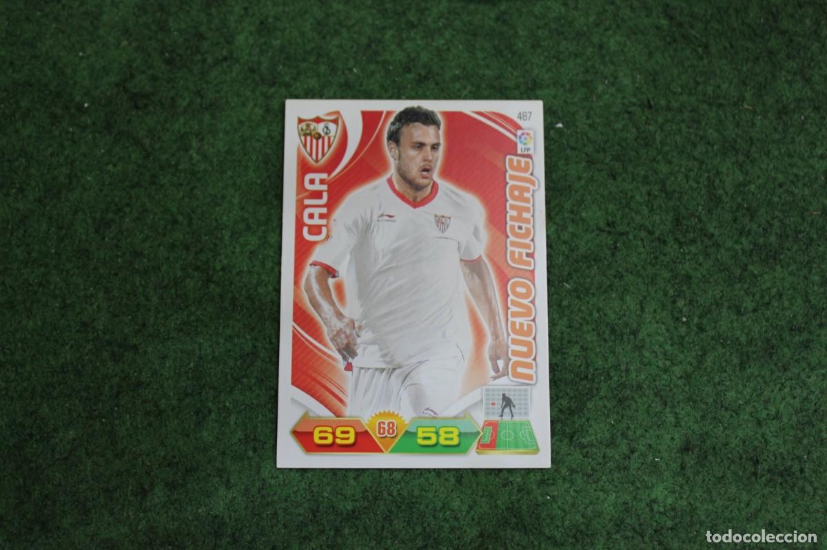 Cromos de f&uacute;tbol: 487 CALA NUEVO FICHAJE ADRENALYN XL 2011 2012 11 12 LALIGA SANTANDER