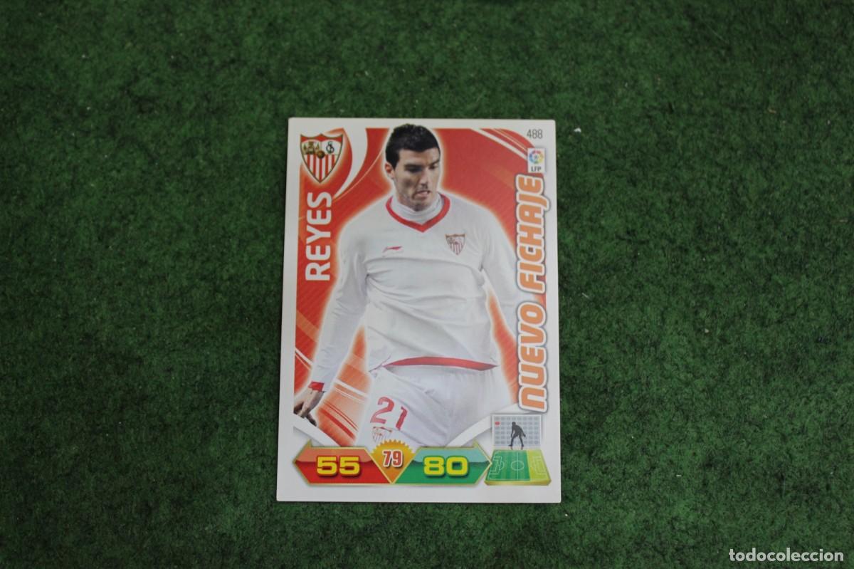 Cromos de f&uacute;tbol: 488 REYES NUEVO FICHAJE ADRENALYN XL 2011 2012 11 12 LALIGA SANTANDER