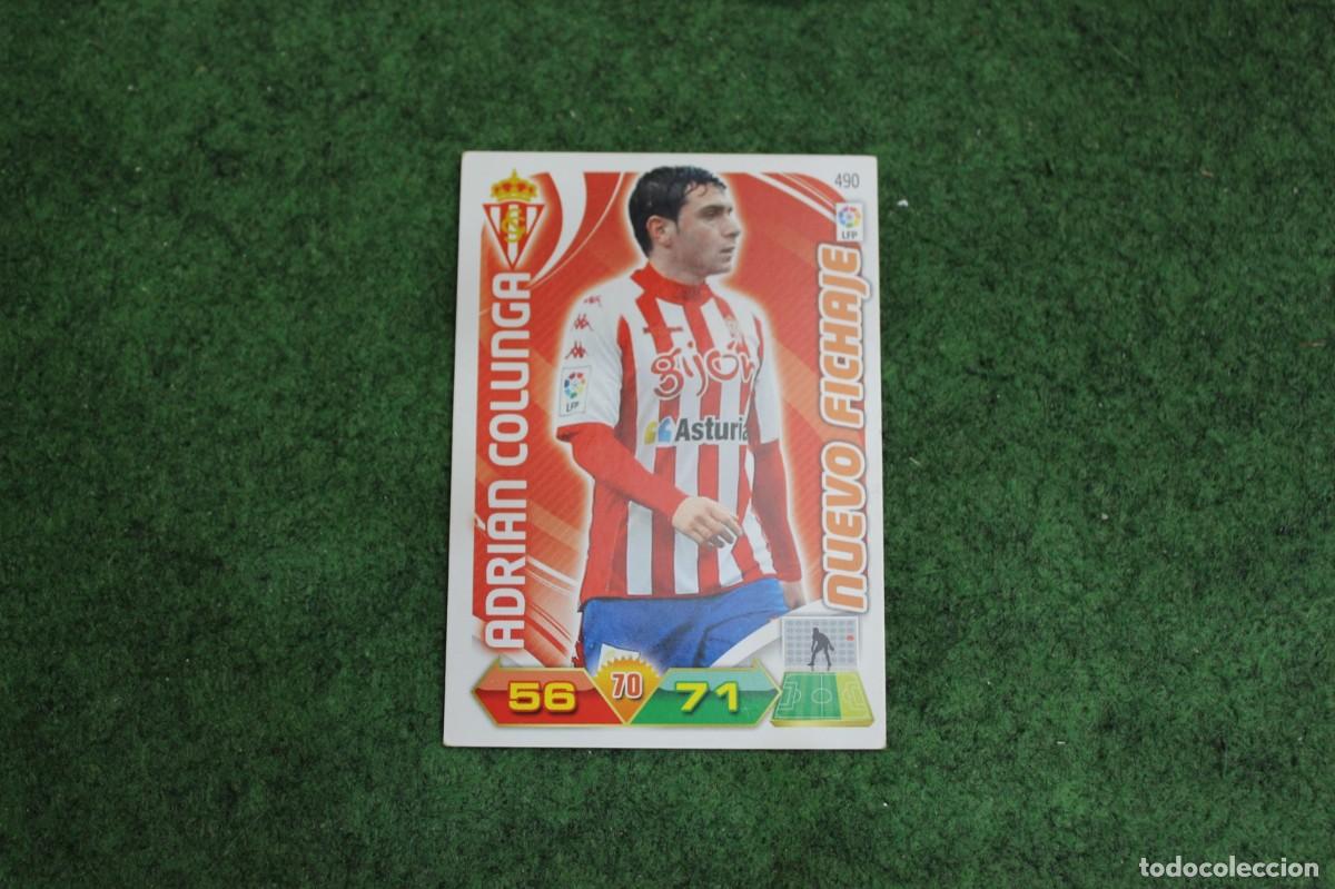 Figurine di Calcio: 490 ADRI&Aacute;N COLUNGA NUEVO FICHAJE ADRENALYN XL 2011 2012 11 12 LALIGA SANTANDER