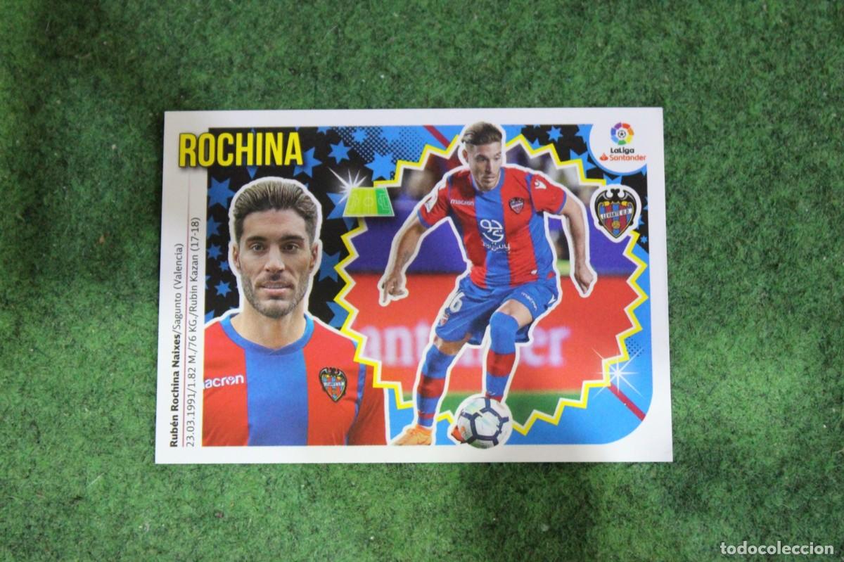 Figurine di Calcio: 14 BIS ROCHINA COLOCA UD LEVANTE LIGA ESTE 2018-19 2018 2019 18 19 LALIGA SANTANDER