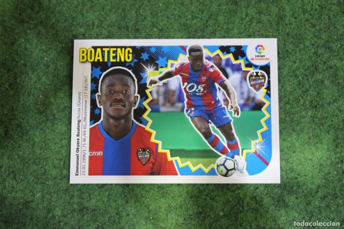 Figurine di Calcio: 15 BOATENG UD LEVANTE LIGA ESTE 2018-19 2018 2019 18 19 LALIGA SANTANDER
