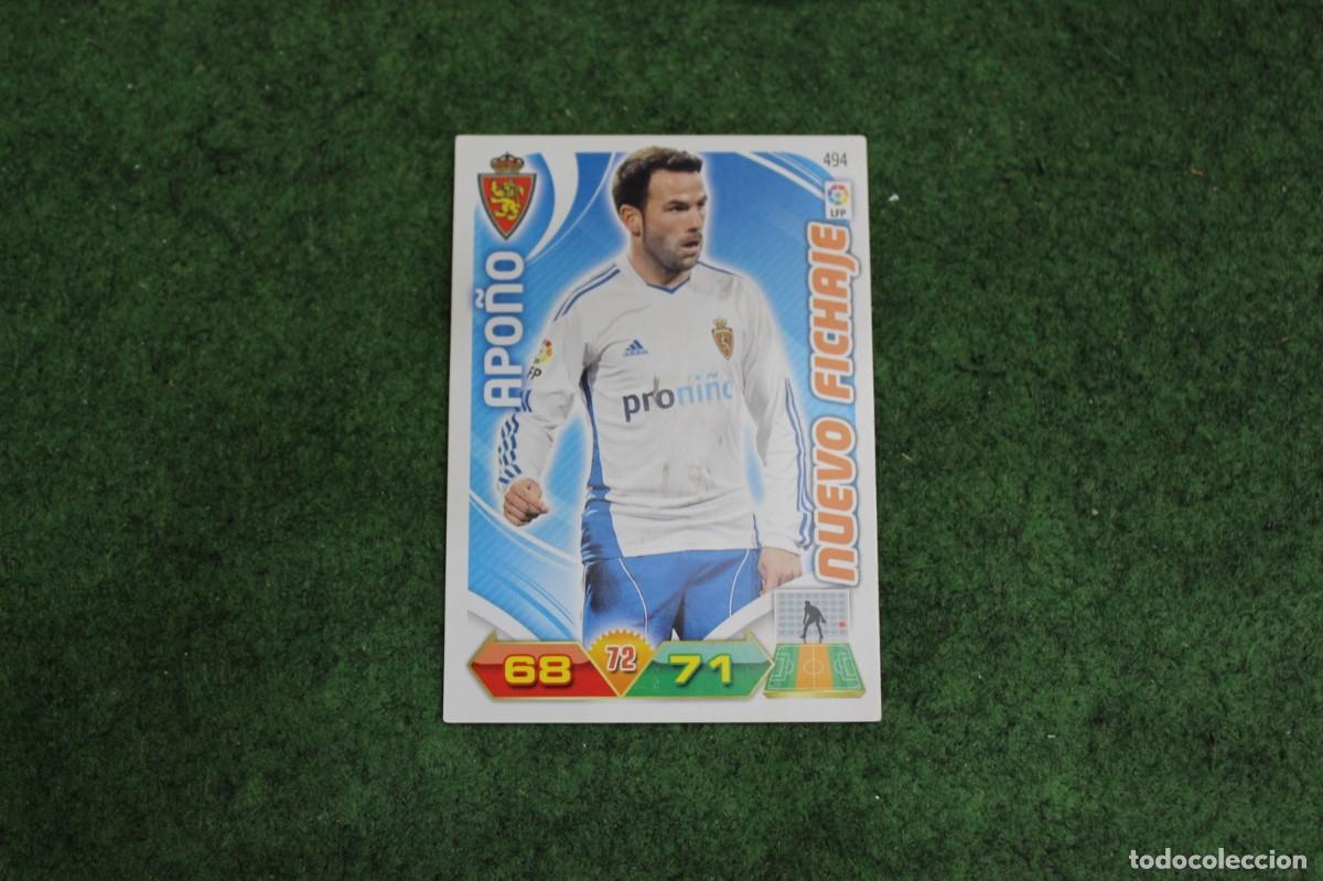 Figurine di Calcio: 494 APO&Ntilde;O NUEVO FICHAJE ADRENALYN XL 2011 2012 11 12 LALIGA SANTANDER