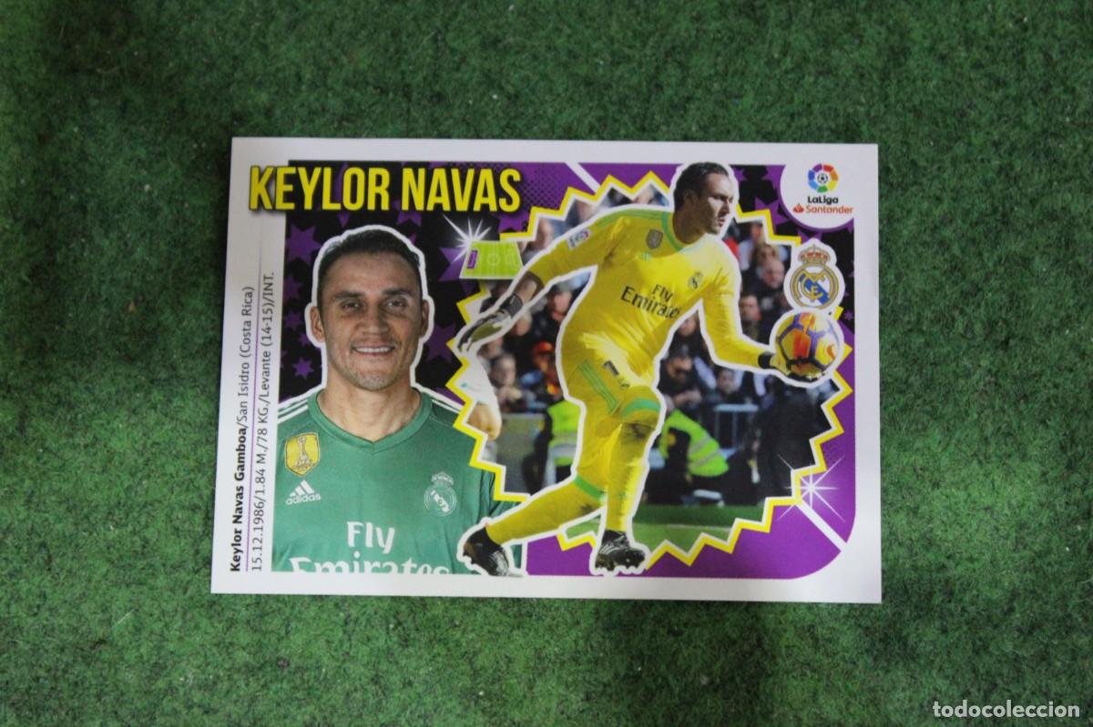 Figurine di Calcio: 1 KEYLOR NAVAS REAL MADRID LIGA ESTE 2018-19 2018 2019 18 19 LALIGA SANTANDER