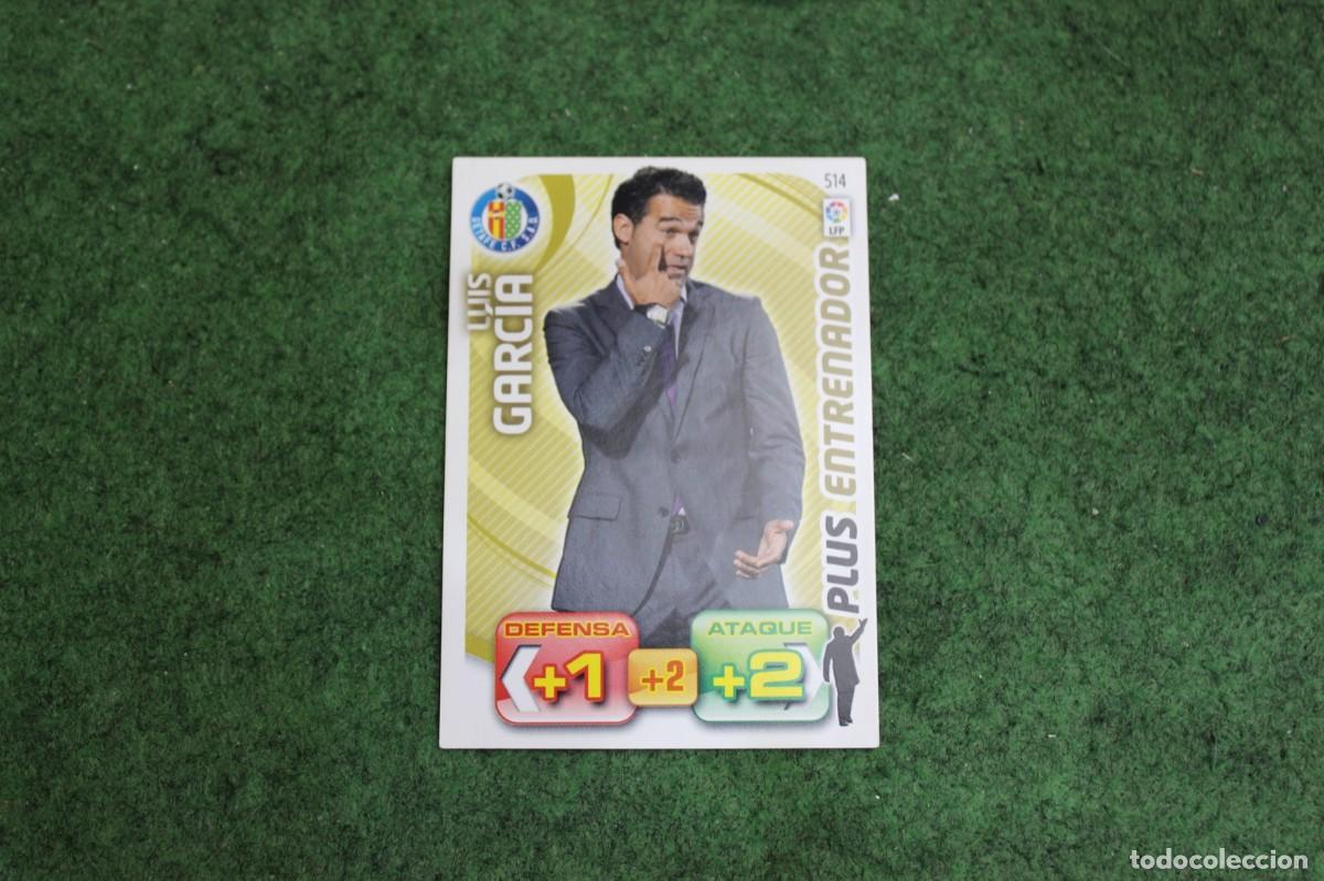 Figurine di Calcio: 514 LUIS GARC&Iacute;A PLUS ENTRENADOR ADRENALYN XL 2011 2012 11 12 LALIGA SANTANDER