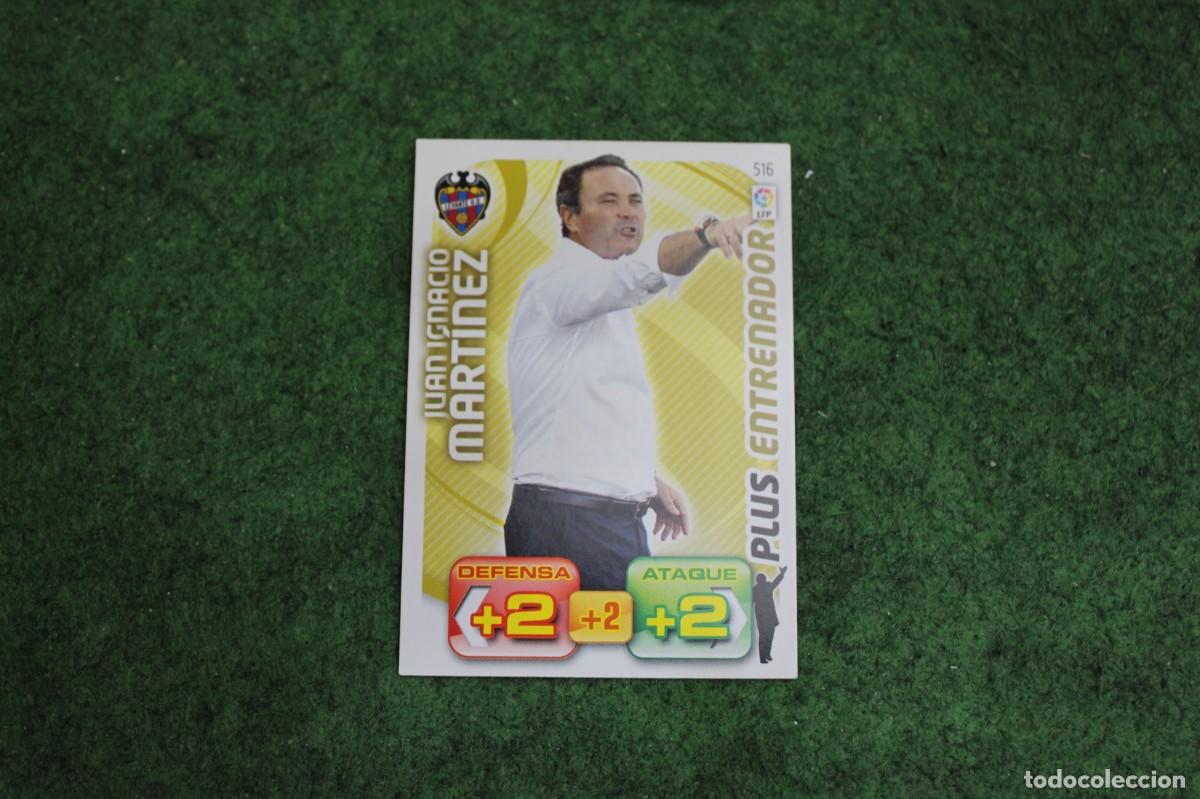 Figurine di Calcio: 516 JUAN IGNACIO MART&Iacute;NEZ PLUS ENTRENADOR ADRENALYN XL 2011 2012 11 12 LALIGA SANTANDER