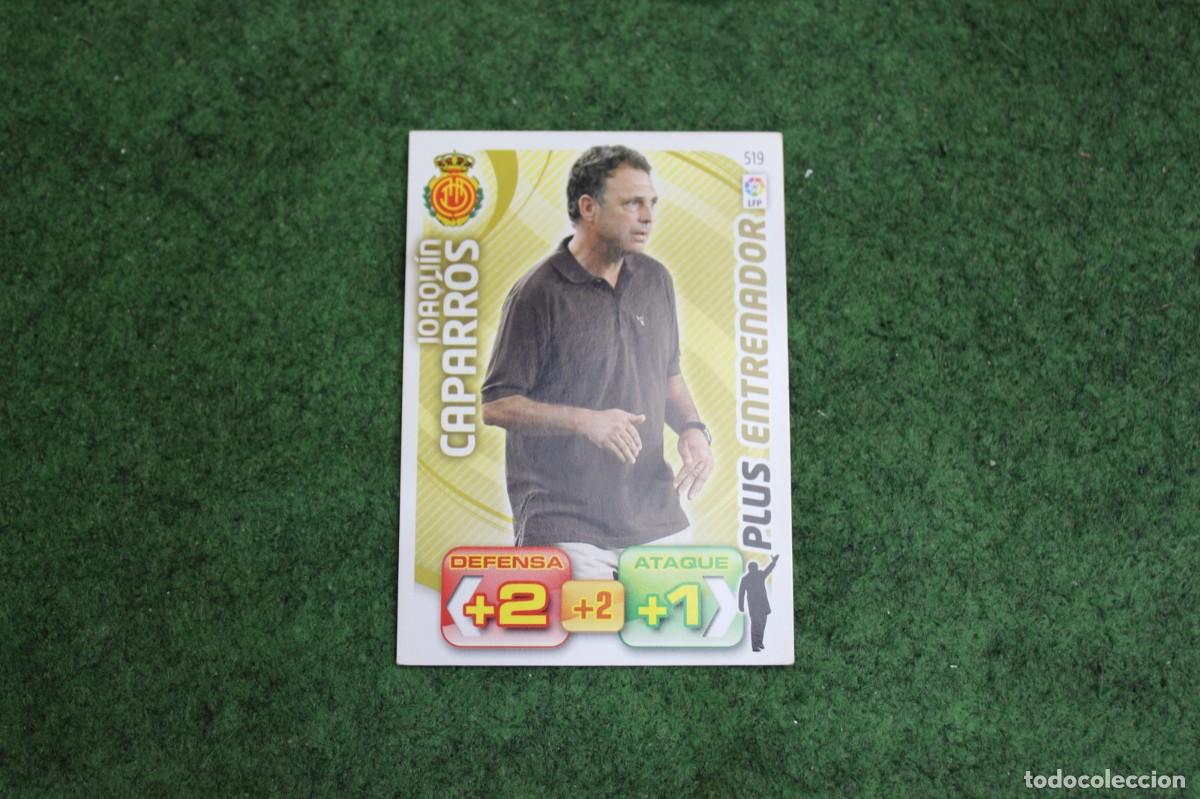 Figurine di Calcio: 519 JOAQU&Iacute;N CAPARR&Oacute;S PLUS ENTRENADOR ADRENALYN XL 2011 2012 11 12 LALIGA SANTANDER