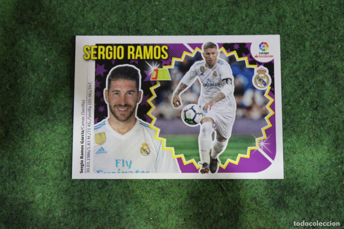 Figurine di Calcio: 4 SERGIO RAMOS REAL MADRID LIGA ESTE 2018-19 2018 2019 18 19 LALIGA SANTANDER