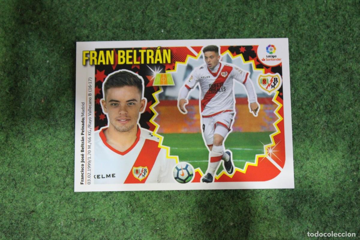 Cromos de f&uacute;tbol: 9 FRAN BELTR&Aacute;N RAYO VALLECANO LIGA ESTE 2018-19 2018 2019 18 19 LALIGA SANTANDER