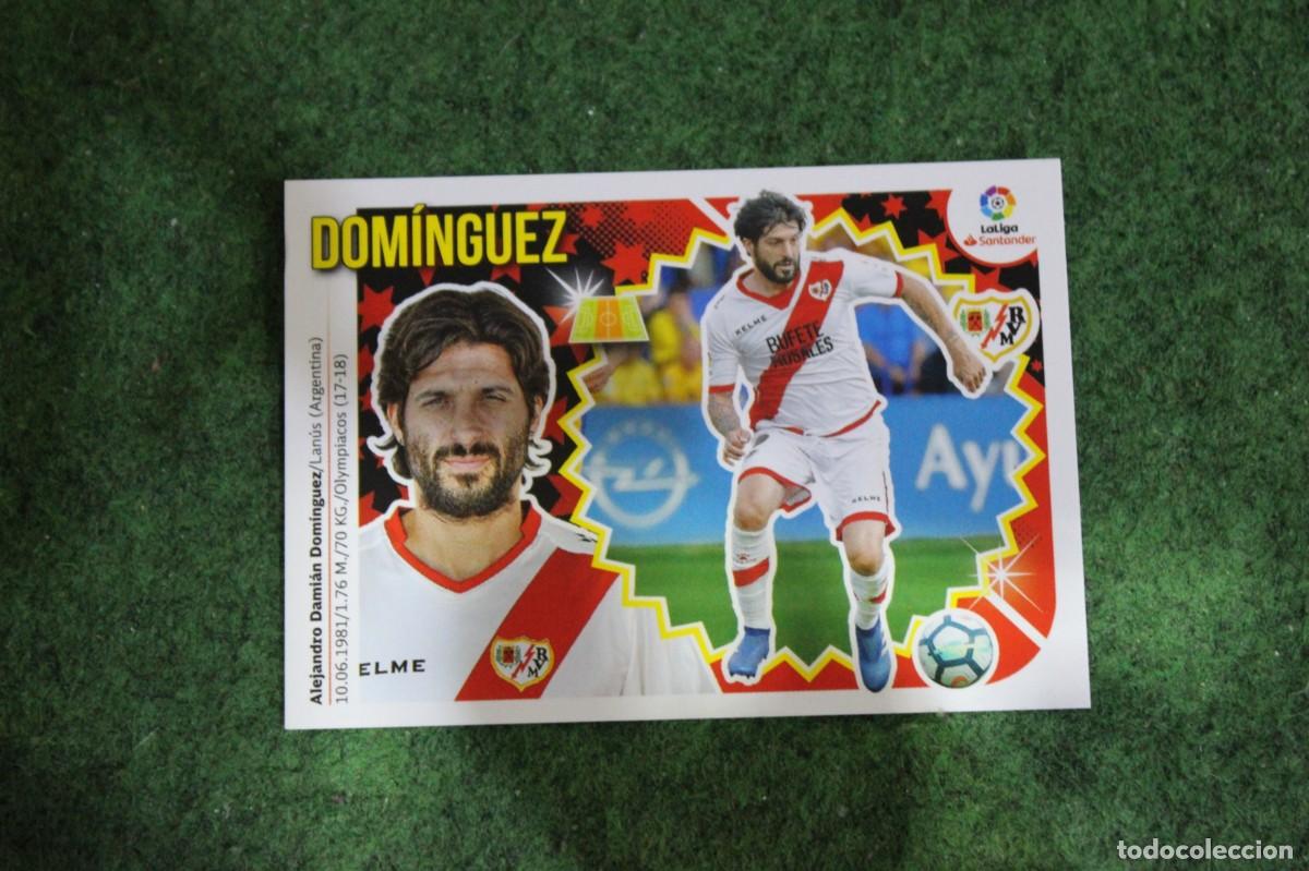 Cromos de f&uacute;tbol: 12B DOM&Iacute;NGUEZ RAYO VALLECANO LIGA ESTE 2018-19 2018 2019 18 19 LALIGA SANTANDER