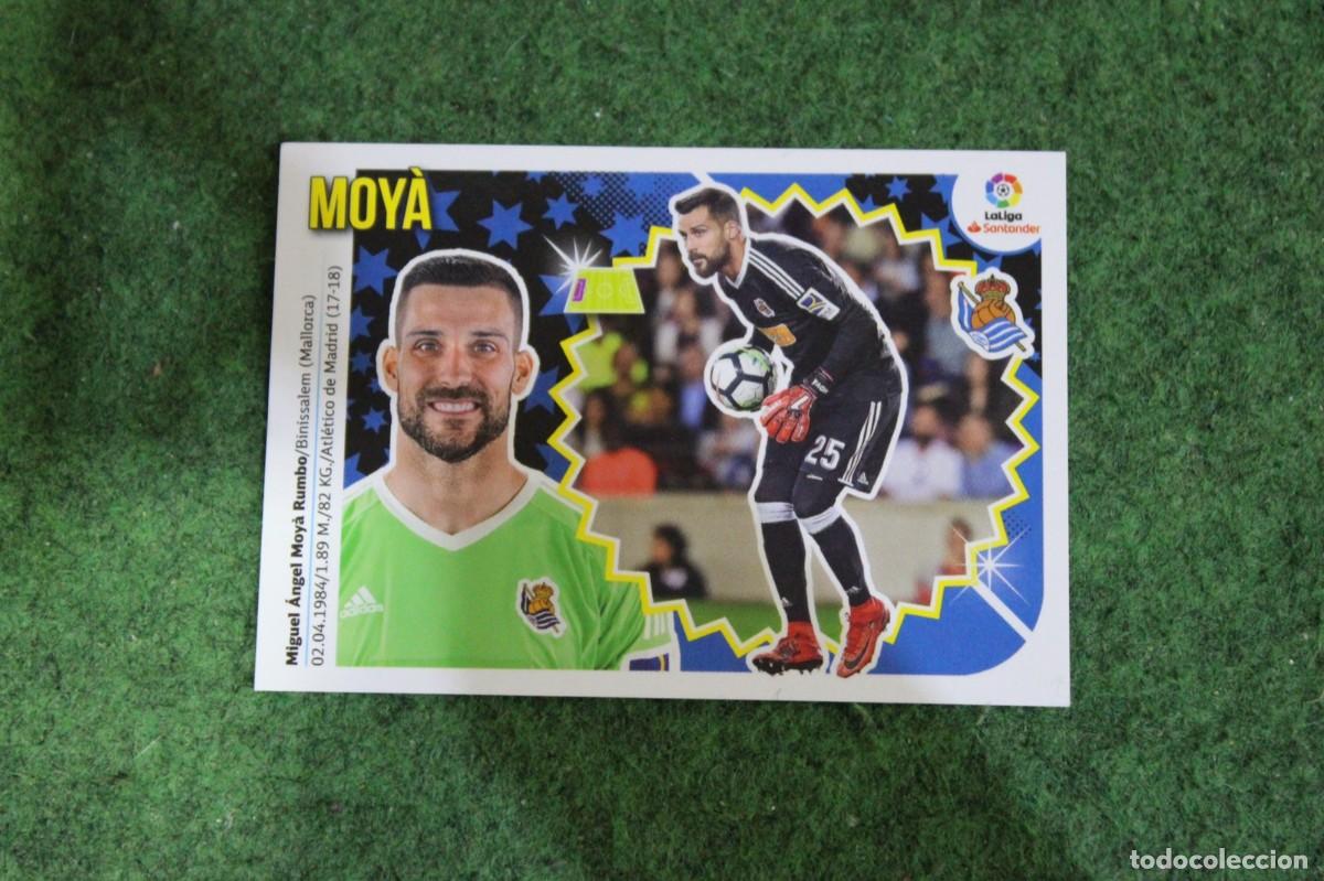 Cartes &agrave; collectionner de Football: 1 MOY&Agrave; REAL SOCIEDAD LIGA ESTE 2018-19 2018 2019 18 19 LALIGA SANTANDER