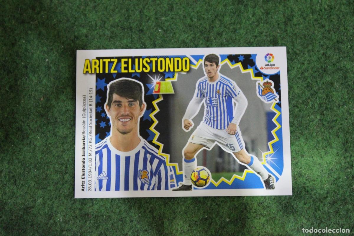 Cartes &agrave; collectionner de Football: 3B ARITZ ELUSTONDO REAL SOCIEDAD LIGA ESTE 2018-19 2018 2019 18 19 LALIGA SANTANDER