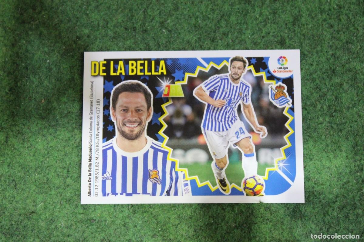 Cartes &agrave; collectionner de Football: 7A DE LA BELLA REAL SOCIEDAD LIGA ESTE 2018-19 2018 2019 18 19 LALIGA SANTANDER