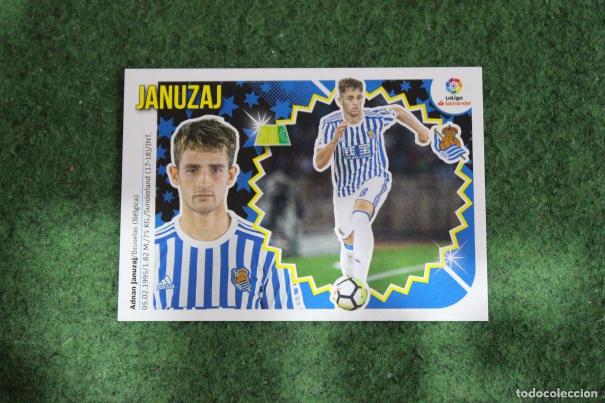 Cromos de f&uacute;tbol: 14 JANUZAJ REAL SOCIEDAD LIGA ESTE 2018-19 2018 2019 18 19 LALIGA SANTANDER