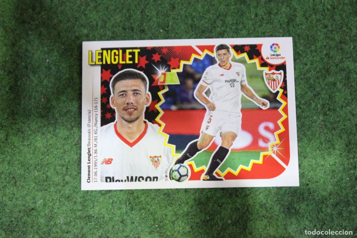 Cromos de f&uacute;tbol: 6 LENGLET SEVILLA FC LIGA ESTE 2018-19 2018 2019 18 19 LALIGA SANTANDER