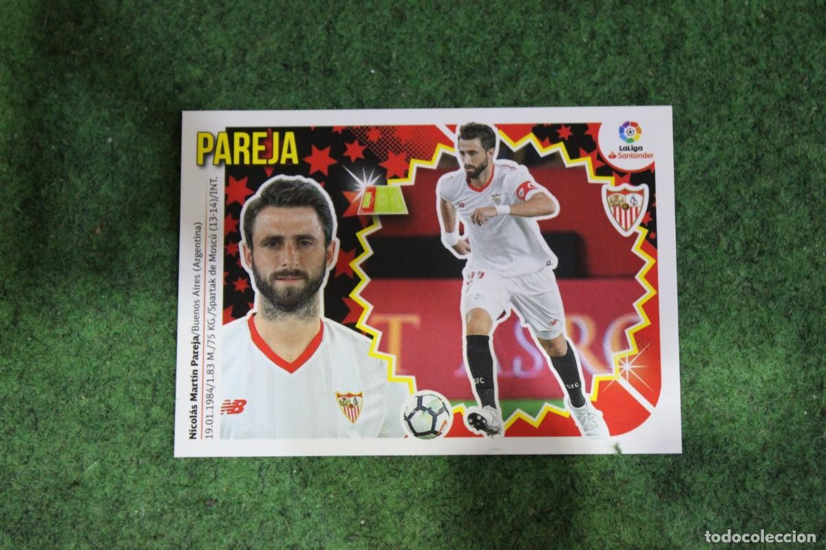 Cromos de f&uacute;tbol: 6 BIS PAREJA COLOCA SEVILLA FC LIGA ESTE 2018-19 2018 2019 18 19 LALIGA SANTANDER