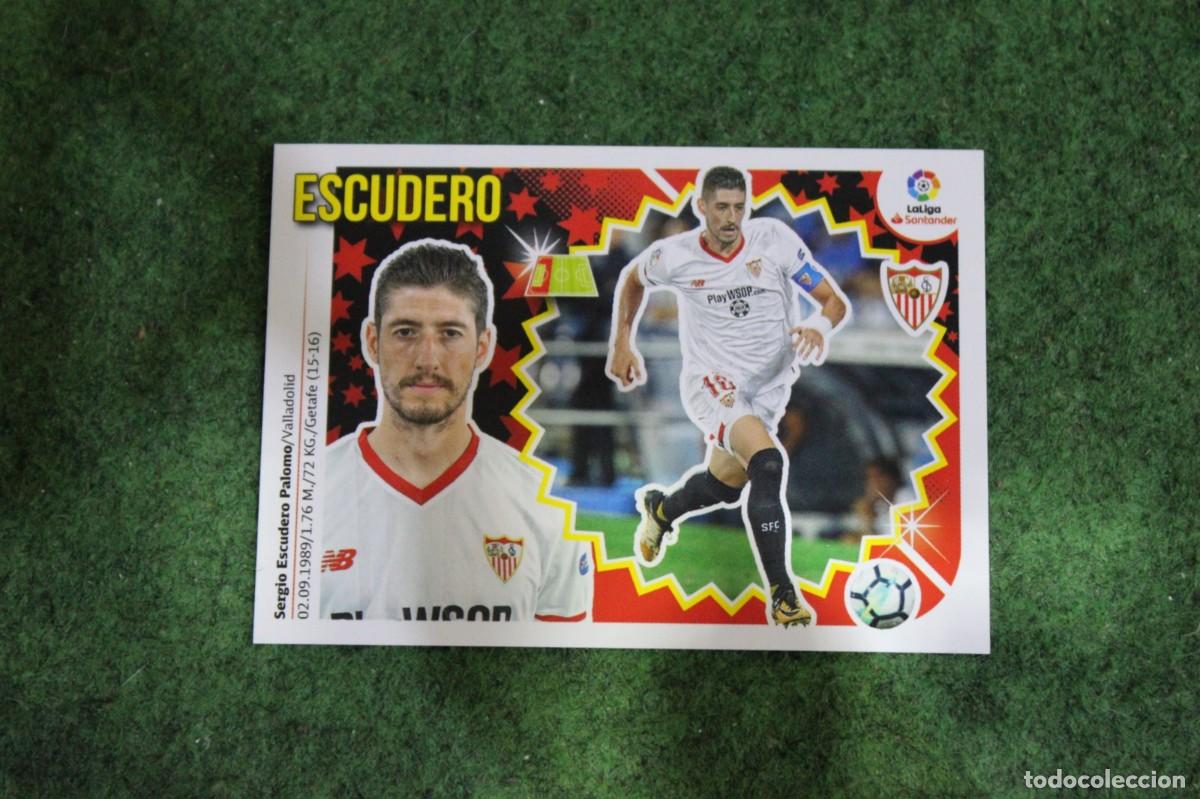 Cromos de f&uacute;tbol: 7A ESCUDERO SEVILLA FC LIGA ESTE 2018-19 2018 2019 18 19 LALIGA SANTANDER