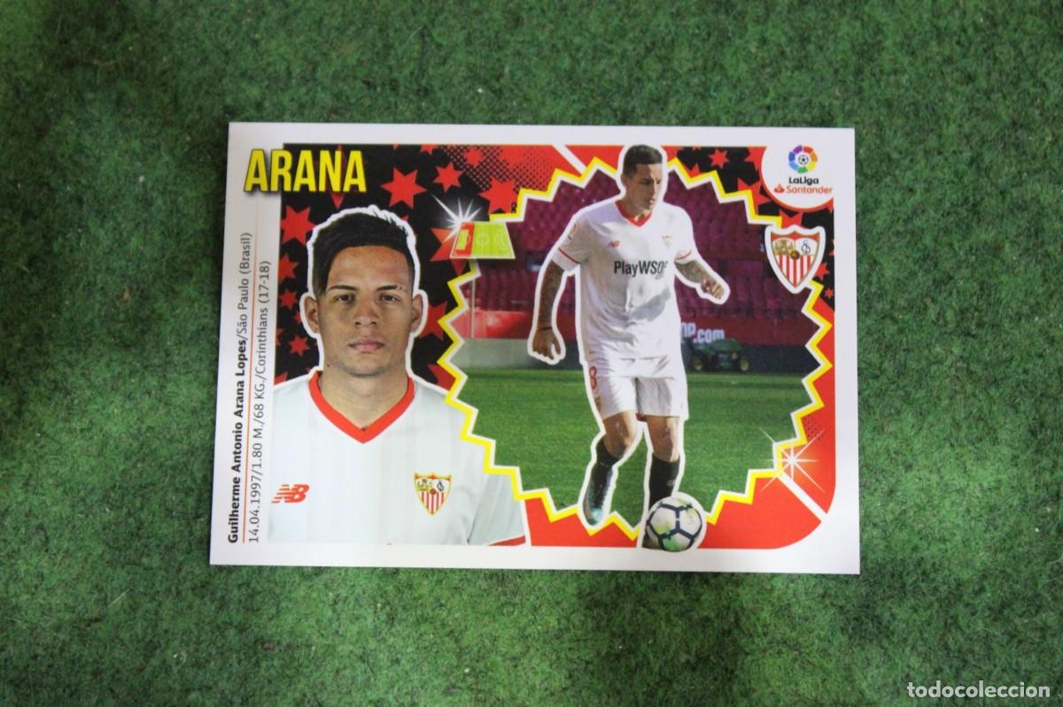 Cromos de f&uacute;tbol: 7B ARANA SEVILLA FC LIGA ESTE 2018-19 2018 2019 18 19 LALIGA SANTANDER