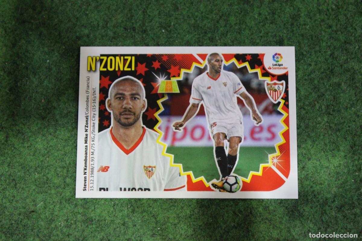 Cromos de f&uacute;tbol: 9 N'ZONZI SEVILLA FC LIGA ESTE 2018-19 2018 2019 18 19 LALIGA SANTANDER