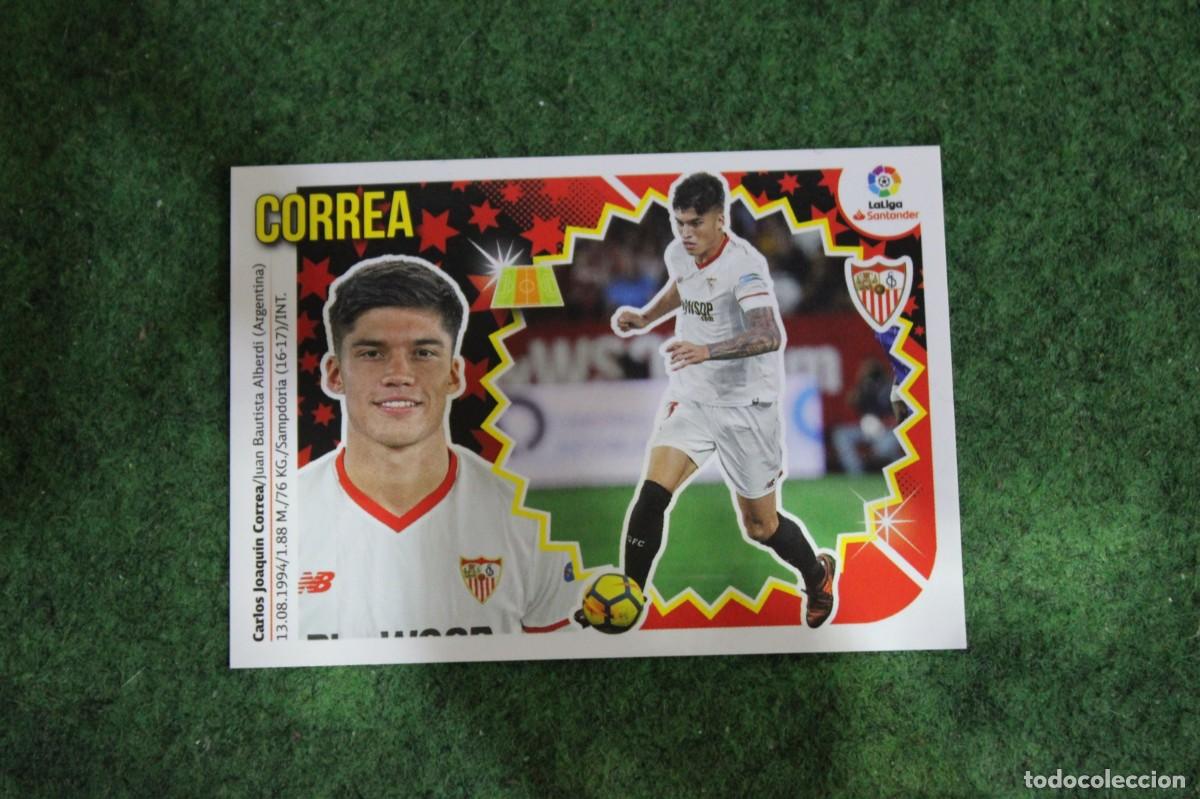 Cromos de f&uacute;tbol: 11A CORREA SEVILLA FC LIGA ESTE 2018-19 2018 2019 18 19 LALIGA SANTANDER