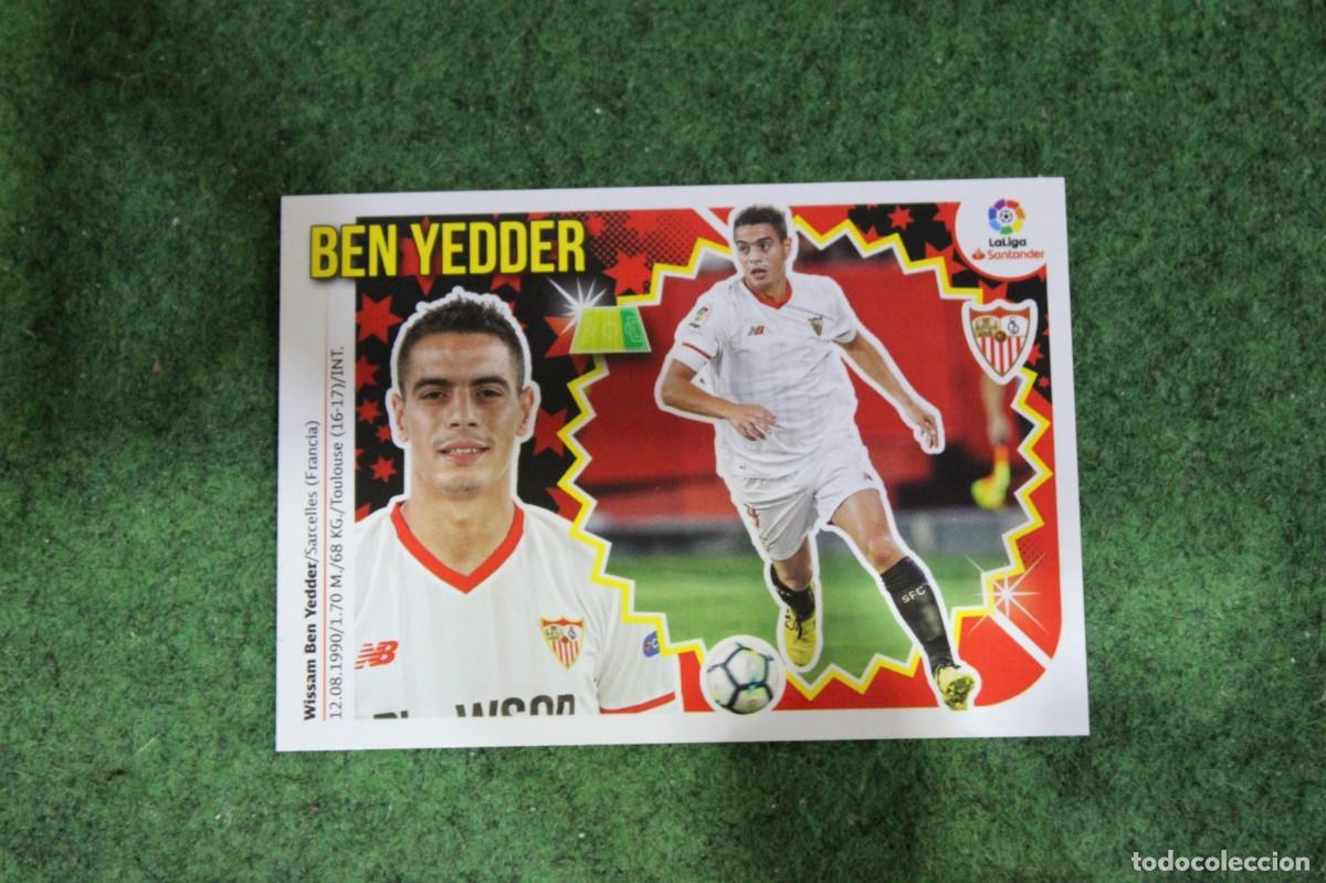 Cromos de f&uacute;tbol: 14 BEN YEDDER SEVILLA FC LIGA ESTE 2018-19 2018 2019 18 19 LALIGA SANTANDER