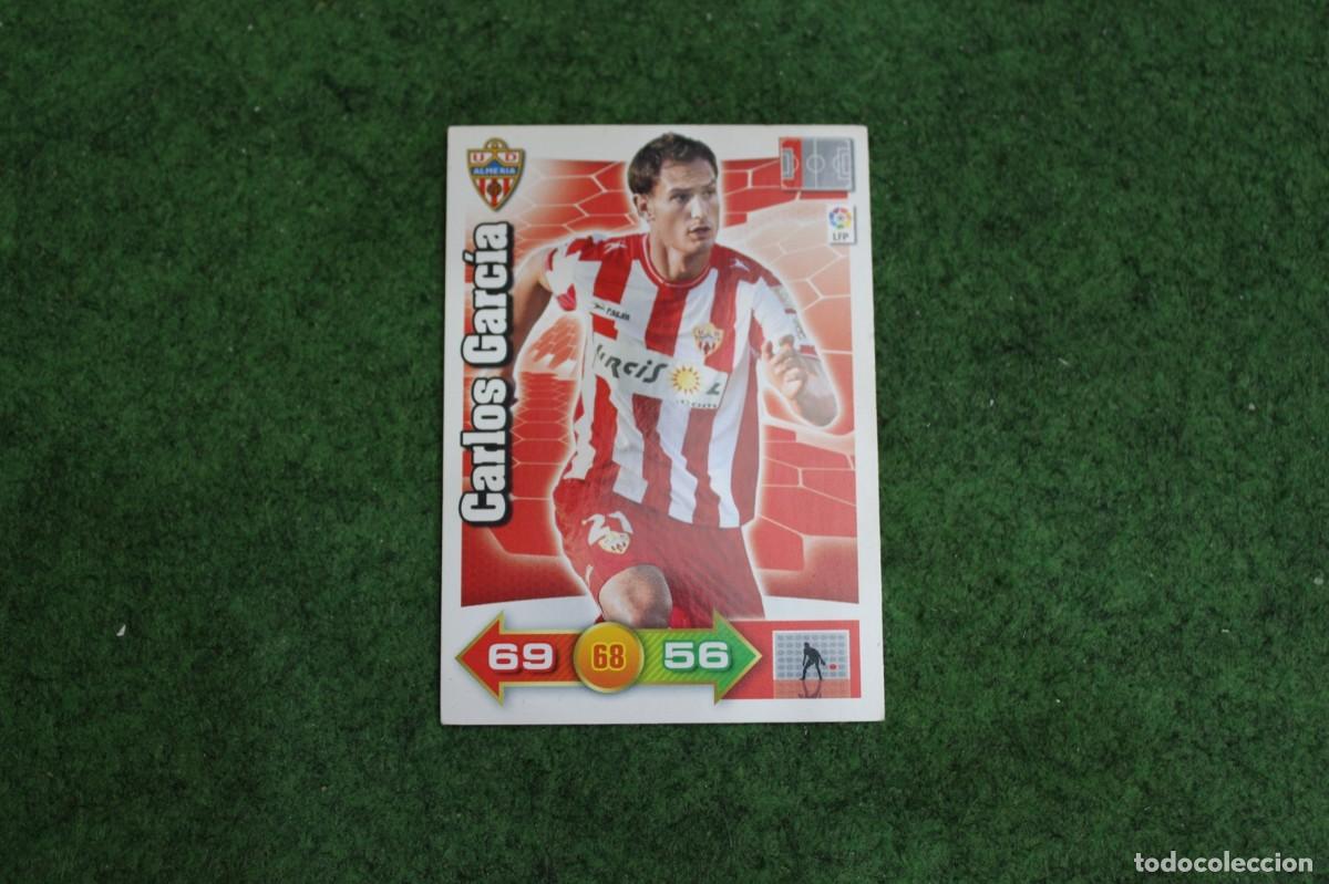 Football Stickers: CARLOS GARC&Iacute;A UD ALMER&Iacute;A ADRENALYN XL 2010 2011 10 11 LALIGA SANTANDER