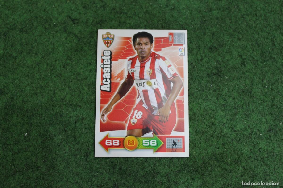 Cartes &agrave; collectionner de Football: ACASIETE UD ALMER&Iacute;A ADRENALYN XL 2010 2011 10 11 LALIGA SANTANDER
