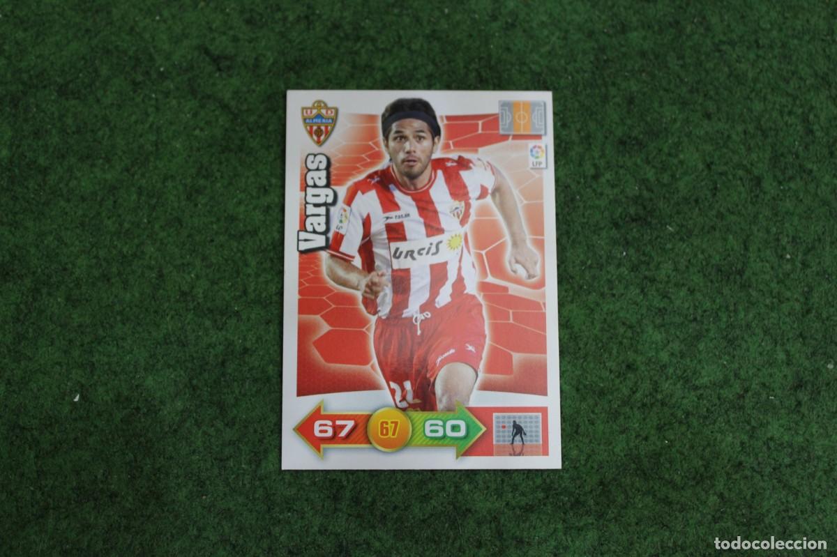 Football Stickers: VARGAS UD ALMER&Iacute;A ADRENALYN XL 2010 2011 10 11 LALIGA SANTANDER