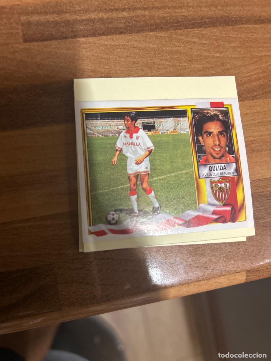 Football Stickers: Cromo Oulida Sevilla 95/96 sin pegar nunca