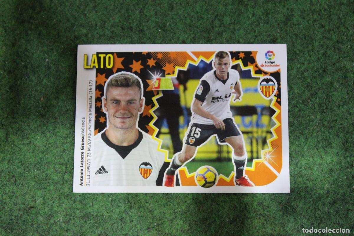 Football Stickers: 7B LATO VALENCIA CF LIGA ESTE 2018-19 2018 2019 18 19 LALIGA SANTANDER