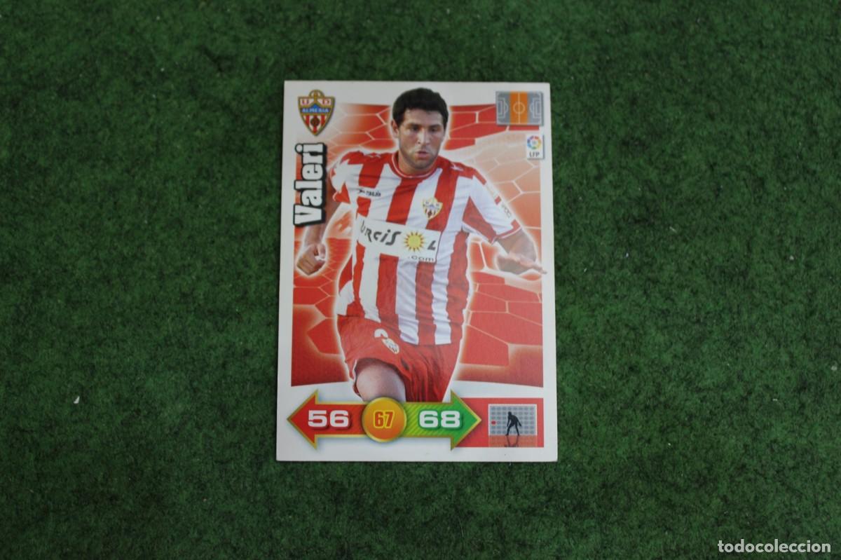 Figurine di Calcio: VALERI UD ALMER&Iacute;A ADRENALYN XL 2010 2011 10 11 LALIGA SANTANDER