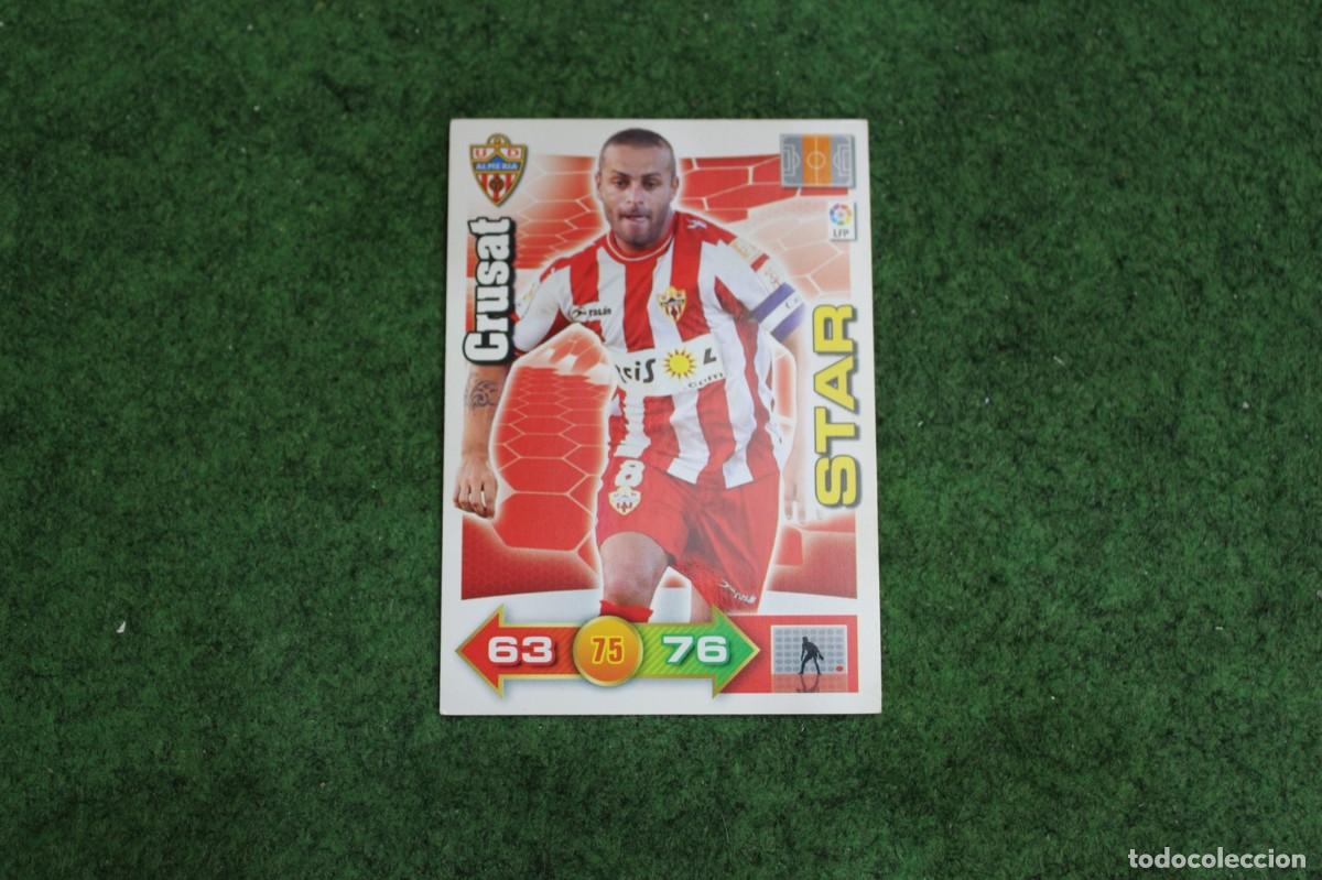 Figurine di Calcio: CRUSAT UD ALMER&Iacute;A STAR ADRENALYN XL 2010 2011 10 11 LALIGA SANTANDER
