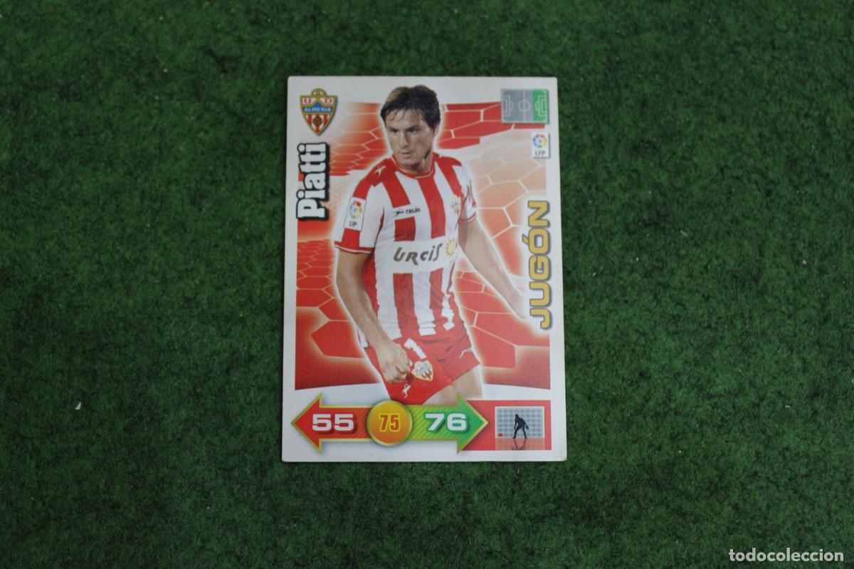 Figurine di Calcio: PIATTI UD ALMER&Iacute;A JUG&Oacute;N ADRENALYN XL 2010 2011 10 11 LALIGA SANTANDER